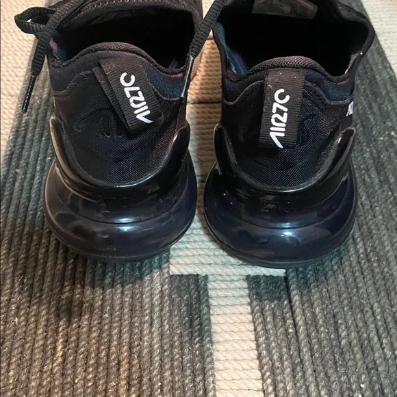 Nike Air Max 270 Black and White Sneakers - Picture 8 of 16